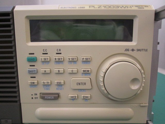 KIKUSUI PLZ1003WH Electronic Load Device DC Input 1000W [s1217036249]