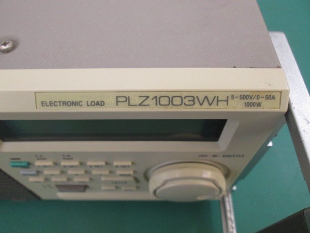 KIKUSUI PLZ1003WH Electronic Load Device DC Input 1000W [s1217036249]