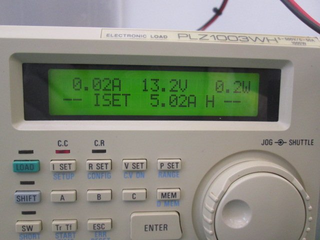 KIKUSUI PLZ1003WH Electronic Load Device DC Input 1000W [s1217036249]