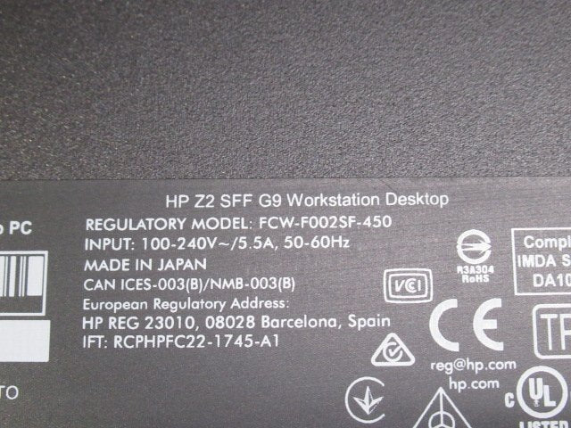 HP Z2 SFF G9 Workstation Desktop PC i5-13600 16GB SSD 512GB NVIDIA T400 [r1217351852]