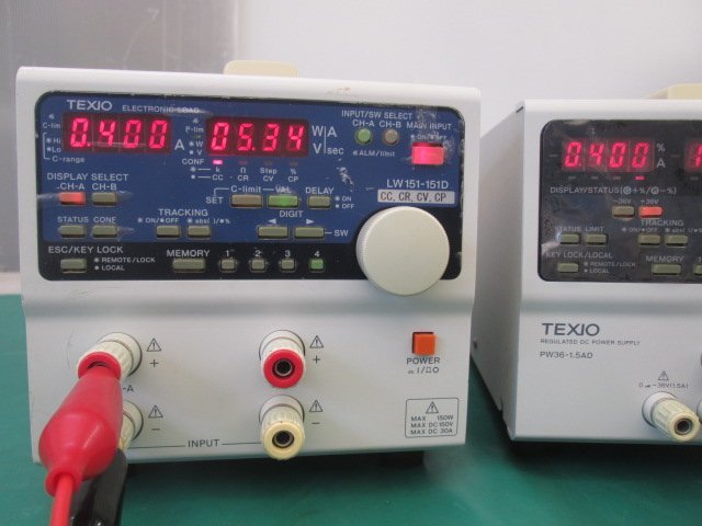 TEXIO LW151-151DV7A Electronic Load Device 150W DC 150V 30A [o1217947293]