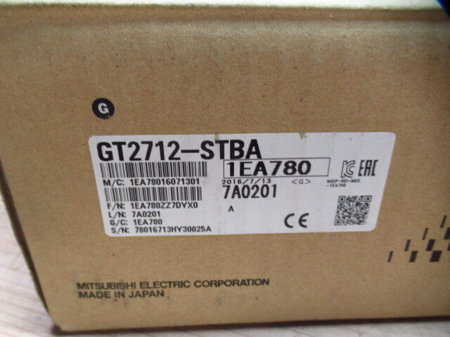 MITSUBISHI ELECTRIC GT2712-STBA HMI Display [g1218610113]