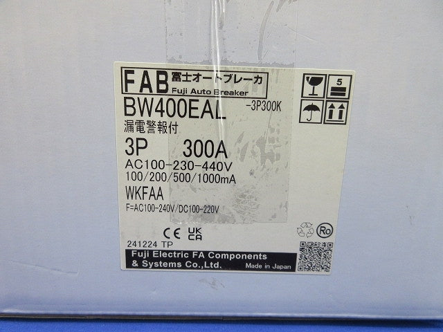 BW400EAL 3P300A Breaker with Earth Leakage Alarm [1218715541]