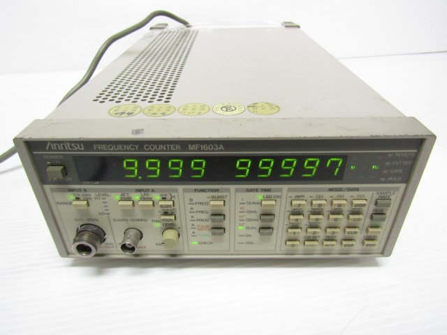 Anritsu MF1603A Frequency Counter with Pulse Width and Period Measurement [l1219260325]