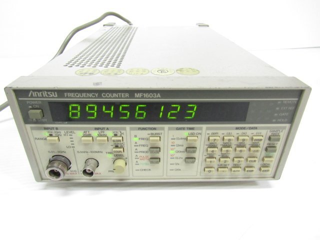 Anritsu MF1603A Frequency Counter with Pulse Width and Period Measurement [l1219260325]