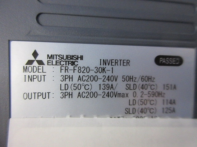 General-purpose Inverter FK-F820-30K-1 [c1219314394]