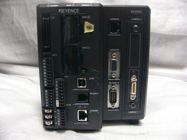 Keyence XG-8700L XG-EC80L Line Scan Camera Image Processing System [m1220080716]