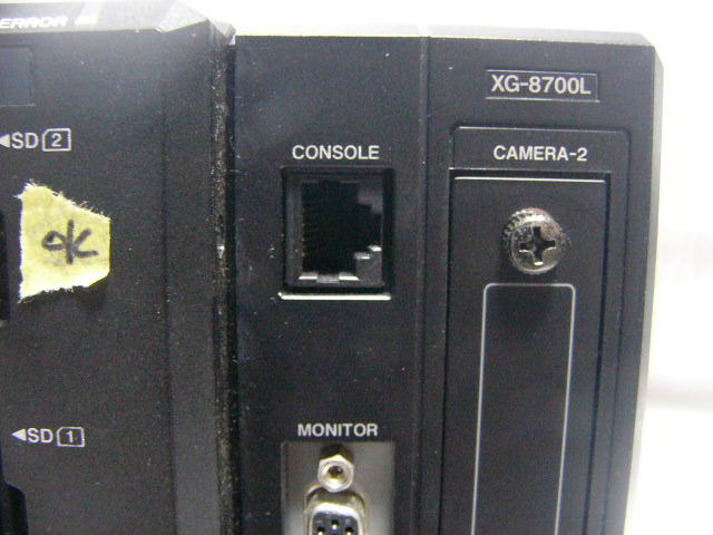 Keyence XG-8700L XG-EC80L Line Scan Camera Image Processing System [m1220080716]