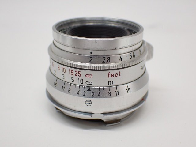 Leitz Leica SUMMICRON 35mm F2 8 Elements Circa 1959 L39 L/M Mount [s1220362743]