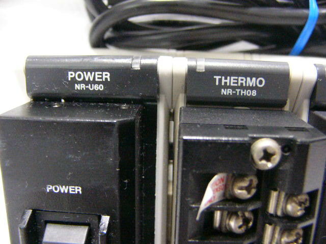 Keyence NR-600 NR-TH08 NR-U60 Data Acquisition System [d1221594084]