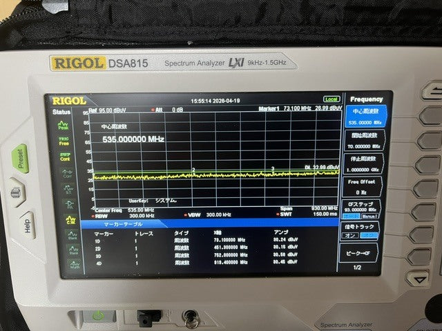 Rigol DSA815 Spectrum Analyzer 1.5GHz [w1227092712]