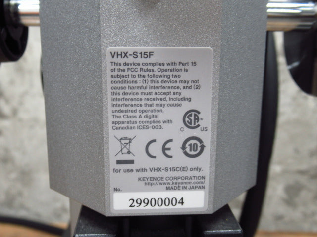 Keyence VH-Z100R VHX-S15F VH-S30 VHX-S15 Digital Microscope (as-is) [g1230711531]