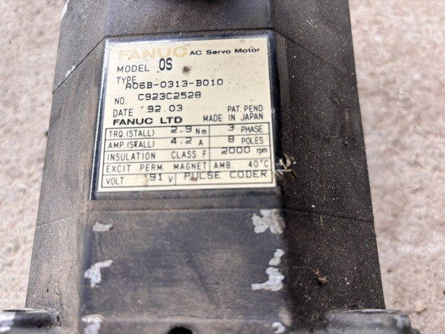 FANUC A06B-0313-B010 AC Servo Motor [s1233615452]