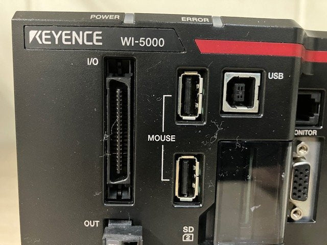 Keyence WI-5000 White Light Interference 3D Displacement Sensor with WI-010 Head [r1235902995]