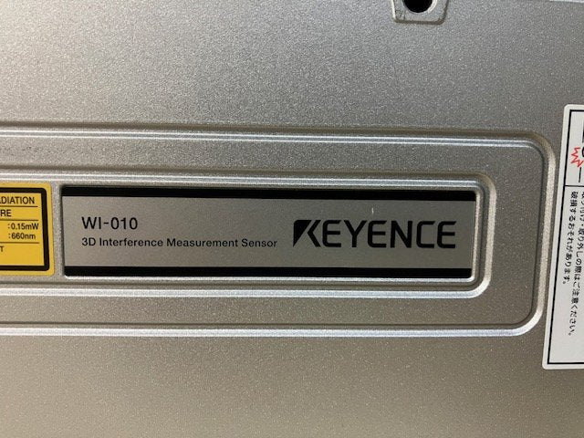 Keyence WI-5000 White Light Interference 3D Displacement Sensor with WI-010 Head [r1235902995]