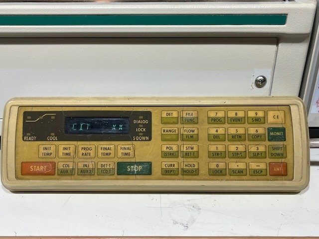 Shimadzu GC-14B Gas Chromatograph with CFC14PM [e1240115920]