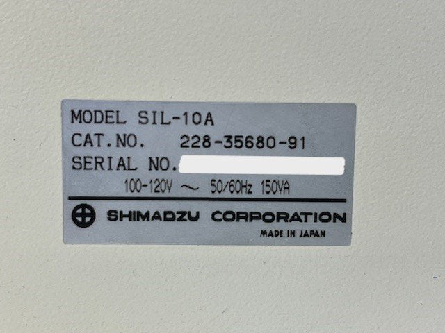 Shimadzu SIL-10A Liquid Chromatograph Autosampler [r1240118431]
