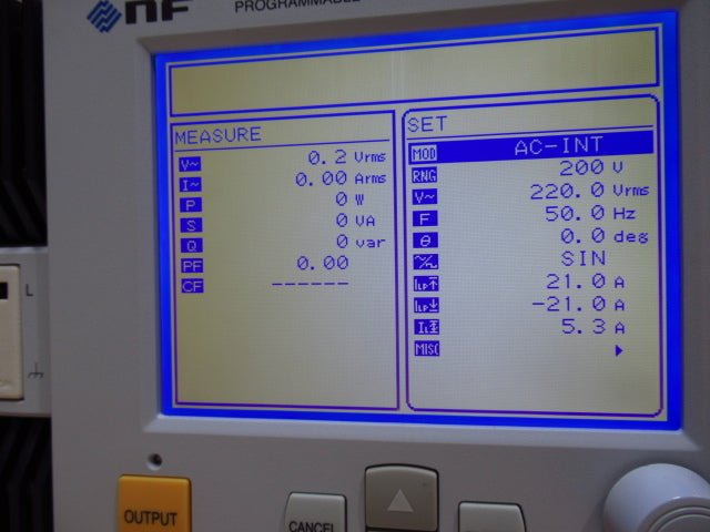 NF EC1000SA Programmable AC Power Supply [d1241343024]
