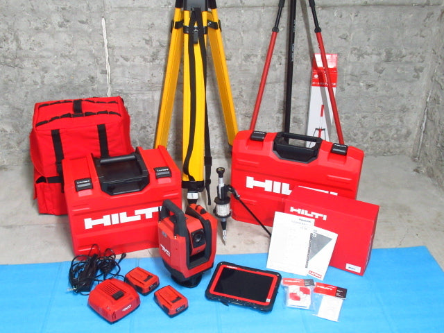 HILTI PLT 400-2 Optical Measuring System with Tablet Tripod and Accessories [o1241662596]