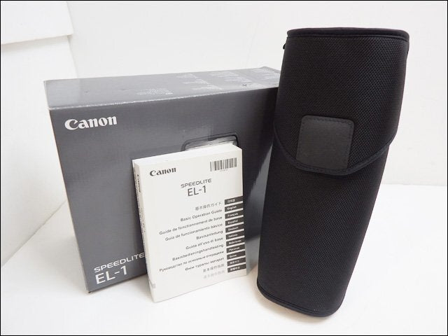 Canon EL-1 Speedlite Flash E-TTL II with Soft Case [k1242045314]