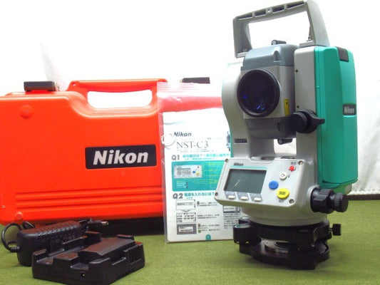 Nikon NST-C3 Total Station with 2 Batteries Charger Software Included (as-is) [g1242159148]