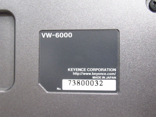 Keyence VW-6000 Motion Analysis Microscope High-Speed Camera (as-is) [1242725548]