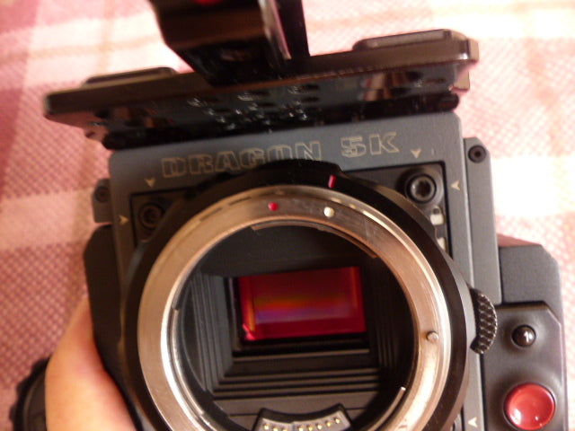 RED DSMC2 DRAGON 5K Camera Body with Top Plate (as-is) [s1244136995]