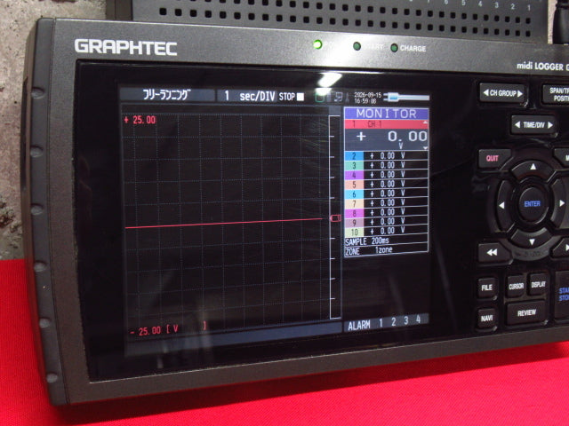 Graphtec GL820 Insulated Multi-Channel Handheld Data Logger (as-is) [n1244720669]