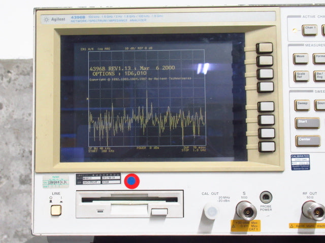 Agilent 4396B RF Network Spectrum Impedance Analyzer (as-is) [1246516768]