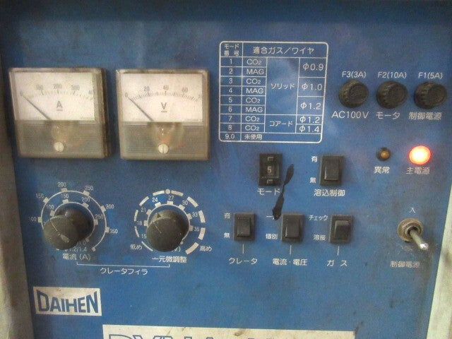 Daihen CPXD-350 S-1 DYNAAUTO Semi-Automatic Welding Machine with CML-2302 Supply Unit and Torch (as-is) [h1246661840]