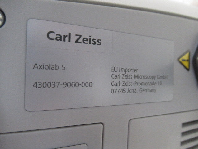 Carl Zeiss Axiolab 5 Microscope with Lens (as-is) [e1247181931]
