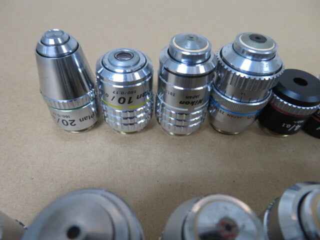 Nikon Plan 100/1.25 Oil Microscope Lens Set [e1247487542]