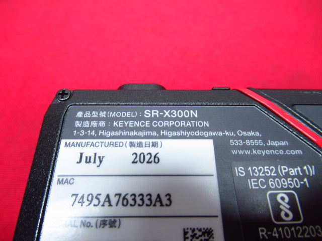 Keyence SR-X300N Code Reader with AI 2026 Model (open box) [g1247712791]