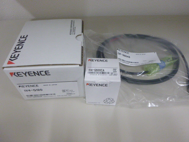 Keyence IV4-G120 IV4-G500CA Optical Measurement Device with Amplifier and Cable Set (open box) [q1248366842]