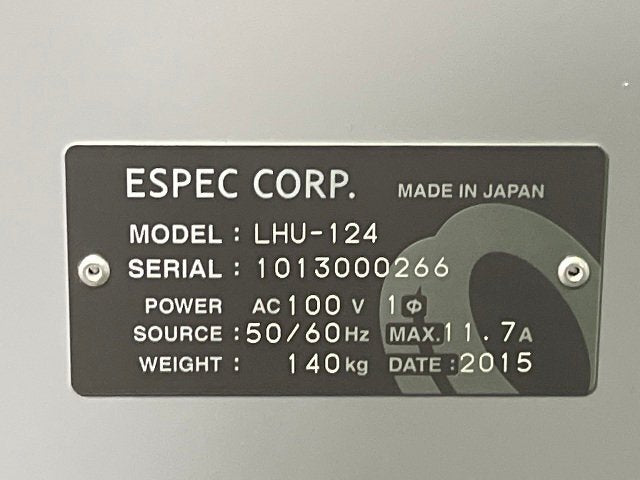 ESPEC LC-124 Hot Air Dryer 100V 50/60Hz [g1249084532]