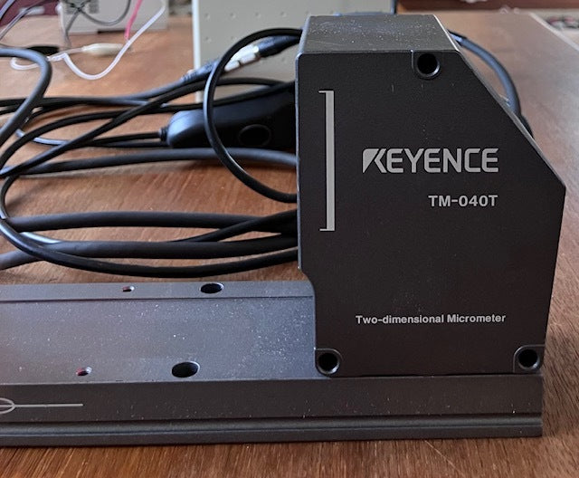 Keyence TM-3000 2D High-Speed Dimension Measurement System with Sensor Head and Cable [h1237361449]