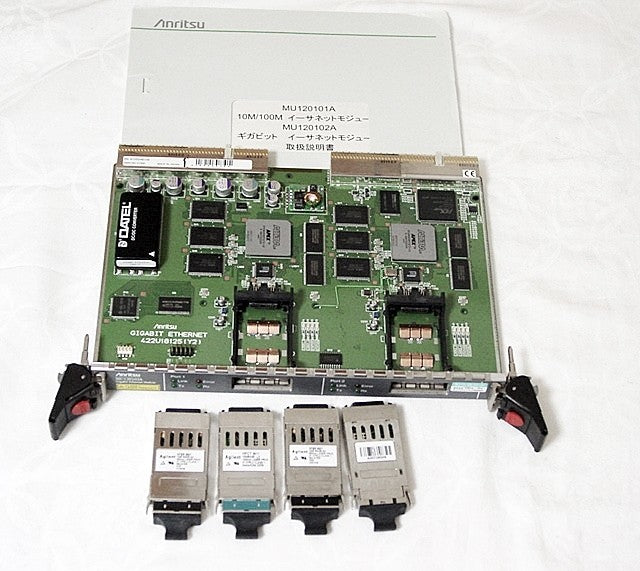 Anritsu MU120102A Gigabit Ethernet Module [u1104651150]