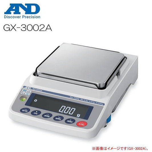 A&D GX-3002A Electronic Balance 3200g Capacity Minimum Readability 0.01g [h1061768332]