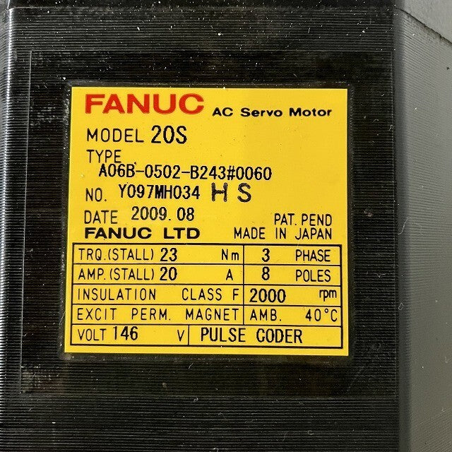 FANUC A06B-0502-B243 Servo Motor [v1146768561]