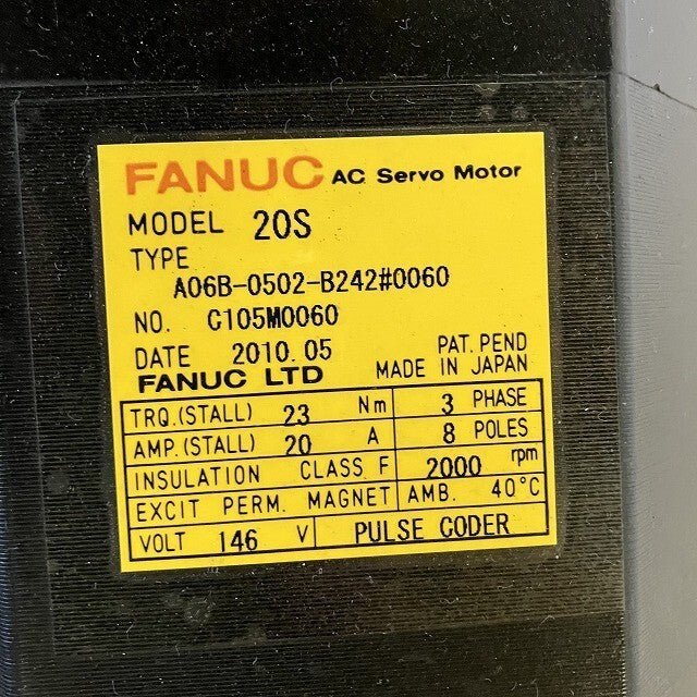FANUC A06B-0502-B242 Servo Motor [n1146762812]