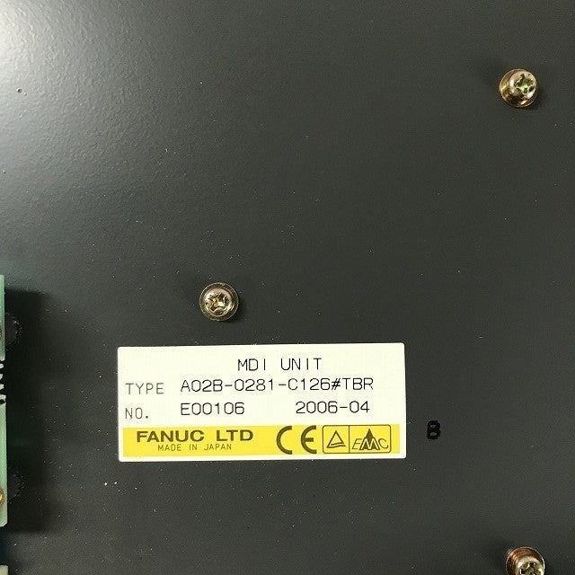 FANUC A02B-0281-C126 MDI Unit [d1147021553]