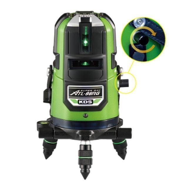 Muratec KDS ATL-96RGRSA Laser Leveler Receiver and Tripod Set [l1174290707]