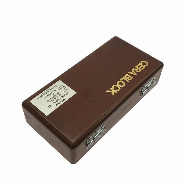 MITUTOYO 516-366/BM3-32-0 Rectangular Gauge Block Standard Set Ceramic Gauge Block 110737 [s1194464601]