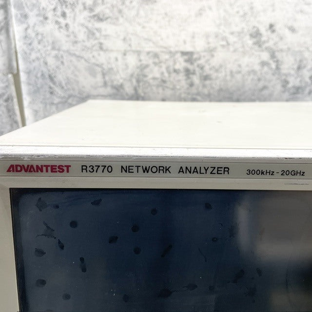 ADVANTEST R3770 Network Analyzer 300kHz-20GHz [f1242358545]