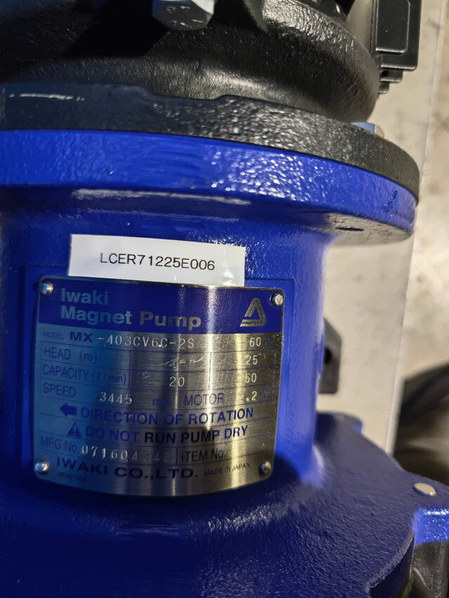 IWAKI MX-403CV6C-2S Magnet Pump TOSHIBA PREMIUM GOLD MOTOR [j1215660604]