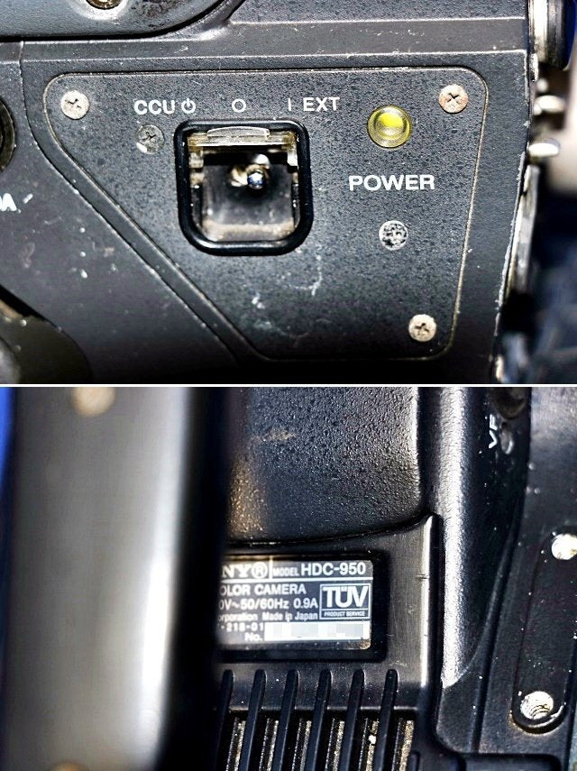 SONY HDC-950 Broadcast Commercial System Camera with HDVF-20A 2-inch HD Viewfinder [q1179589928]