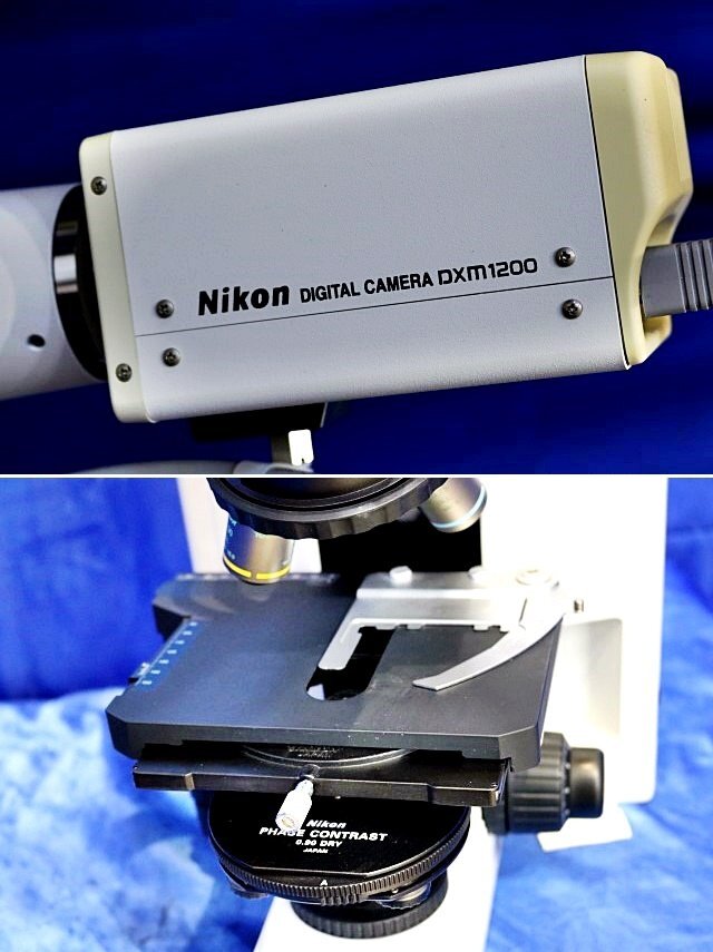 Nikon ECLIPSE E600W Microscope Digital Camera DXM1200 with 6 Objective Lenses [m1207718759]