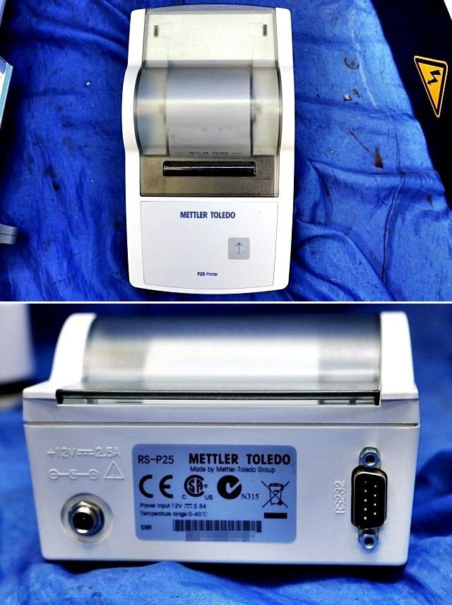 METTLER TOLEDO XPE205DRV Analytical Balance with Ionizer and RS-P25 Printer, Weighing Capacity 81g [1212774087]