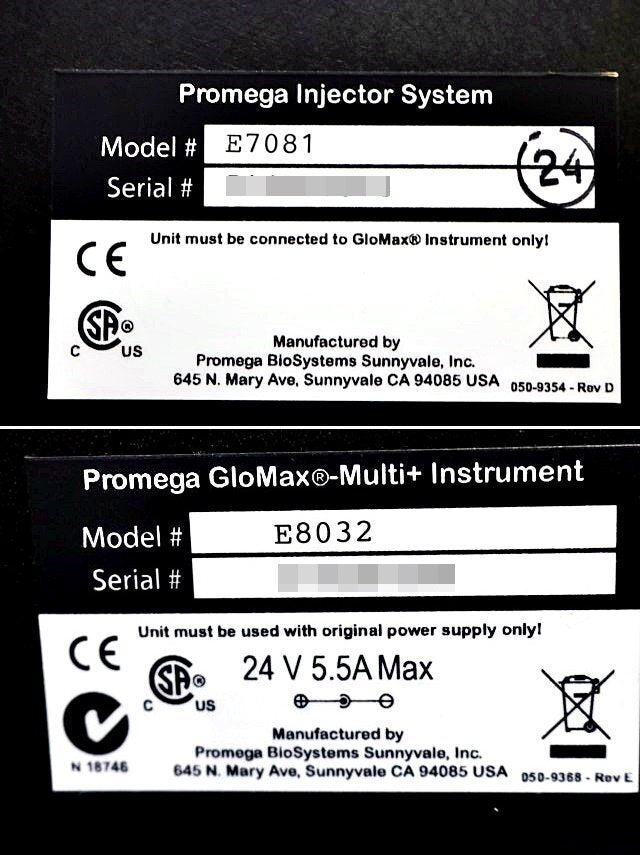Promega GloMax-Multi+ E8032 E7081 Detection System Multiplate Reader Luminescence Fluorescence Absorption Analyzer [s1213861563]