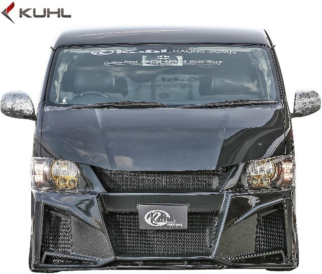 Kuhl Racing Ver4 200W-GT Racing Bonnet FRP Cool Racing Aero Toyota Hiace [k1073466440]
